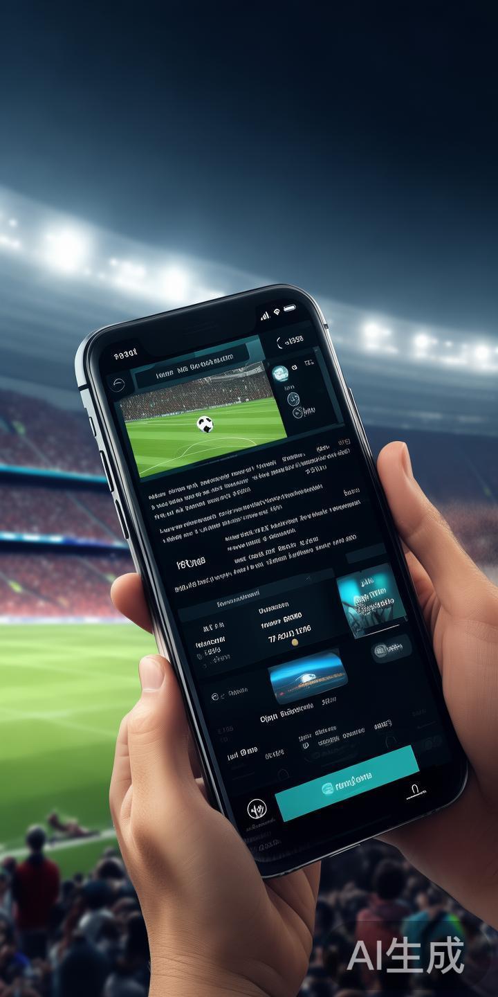 例如，一位足球迷在比赛现场无法实时关注比赛进程时，